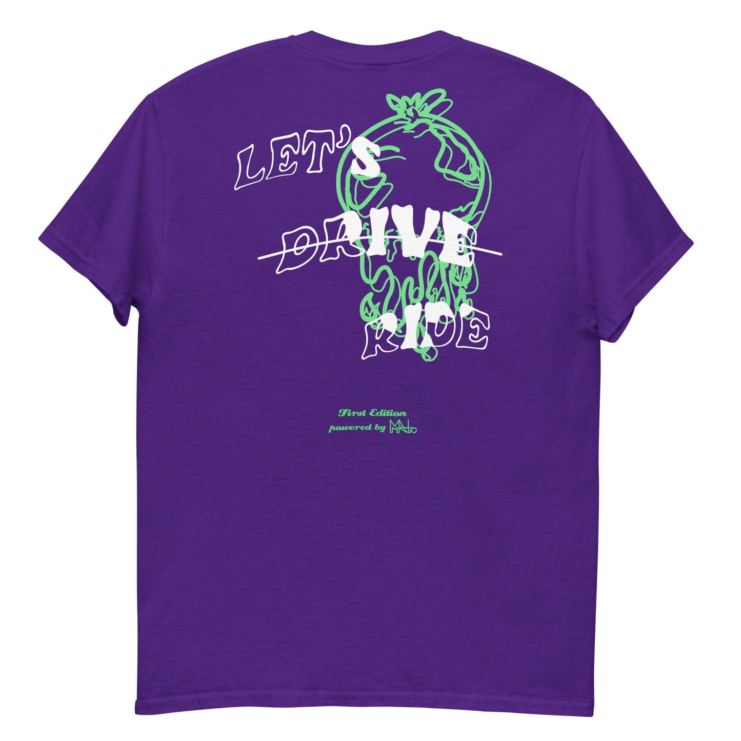 Let`s ride T-Shirt purple