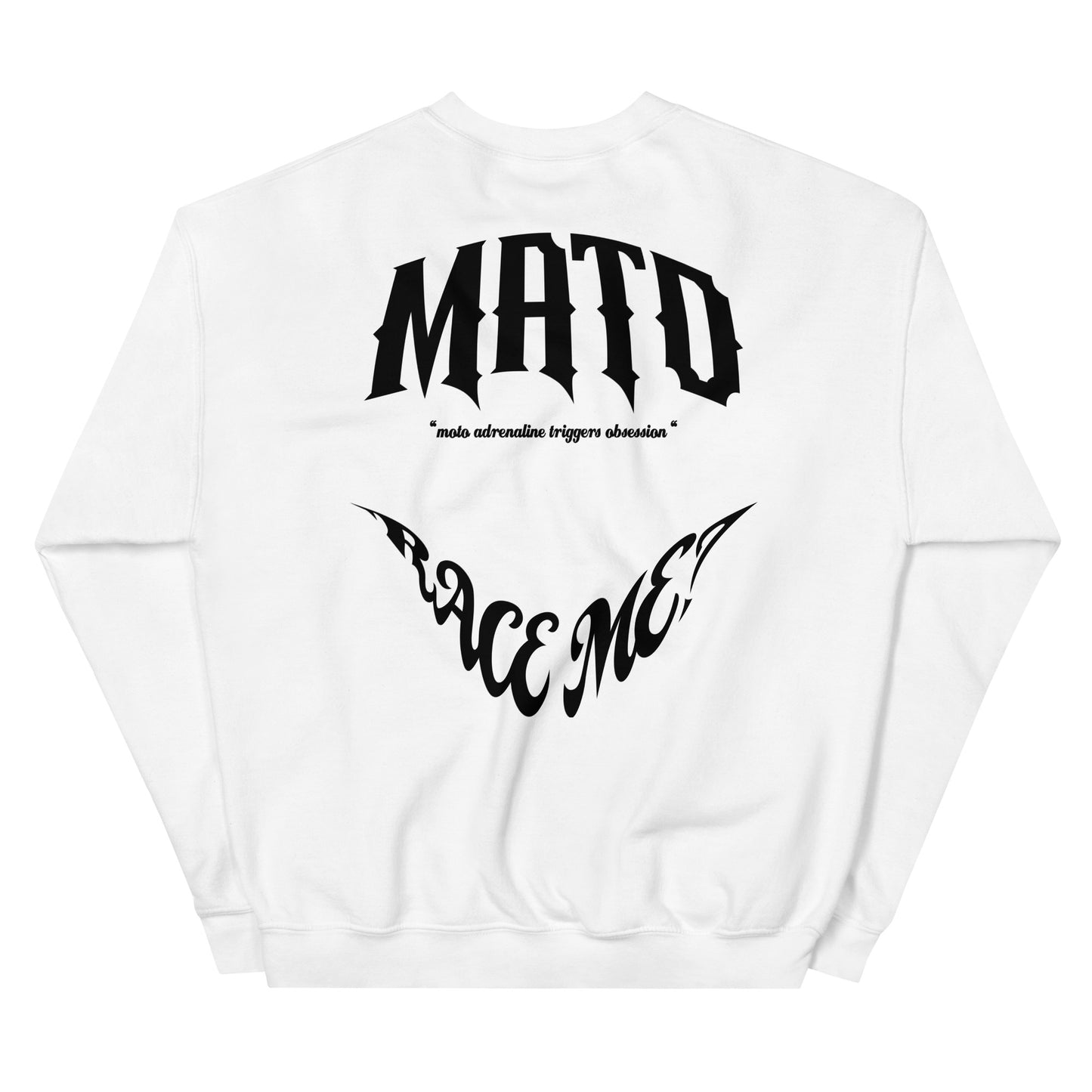 RACE ME SWEATER SNOW WHITE - mato