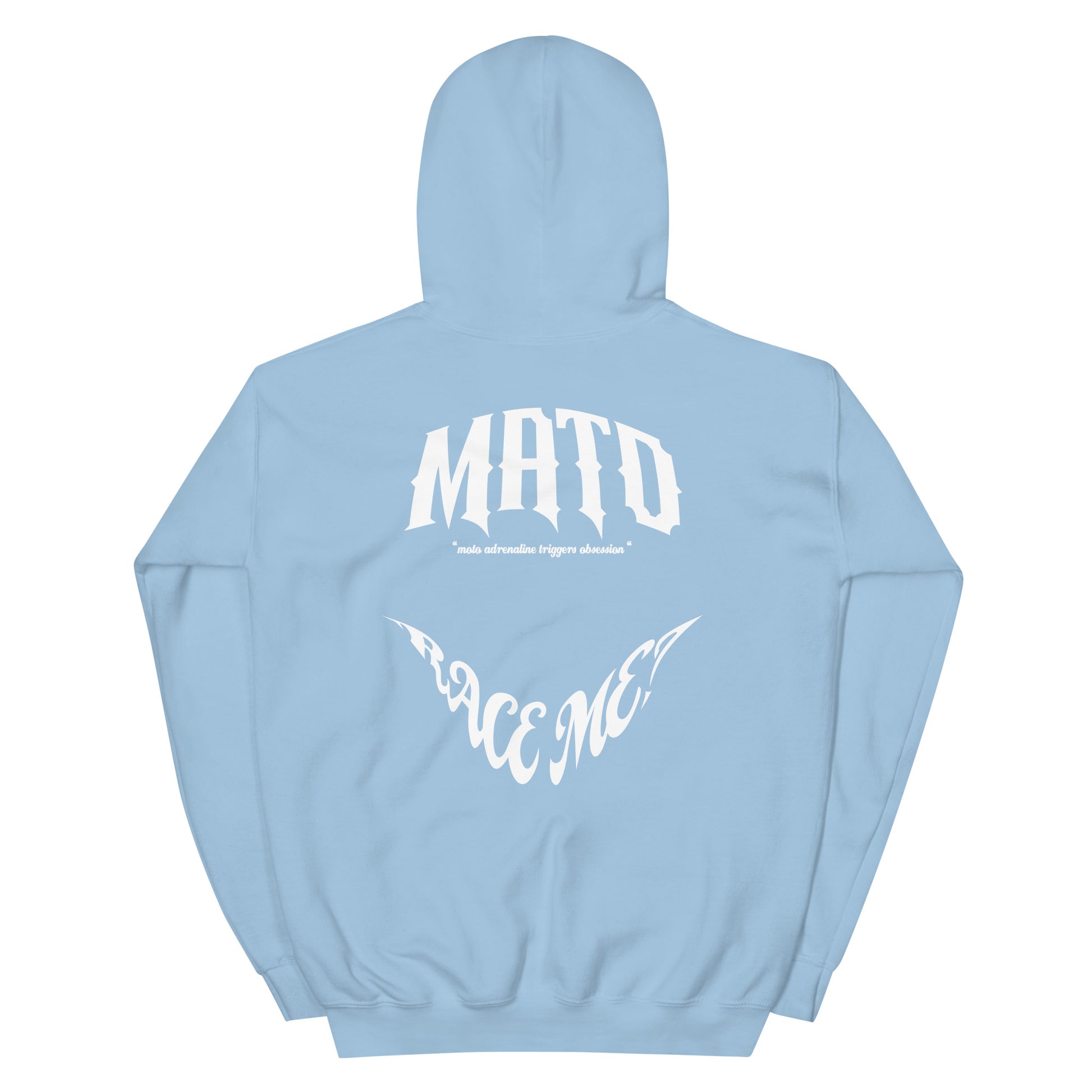 RACE ME HOODIE SKY BLUE - mato