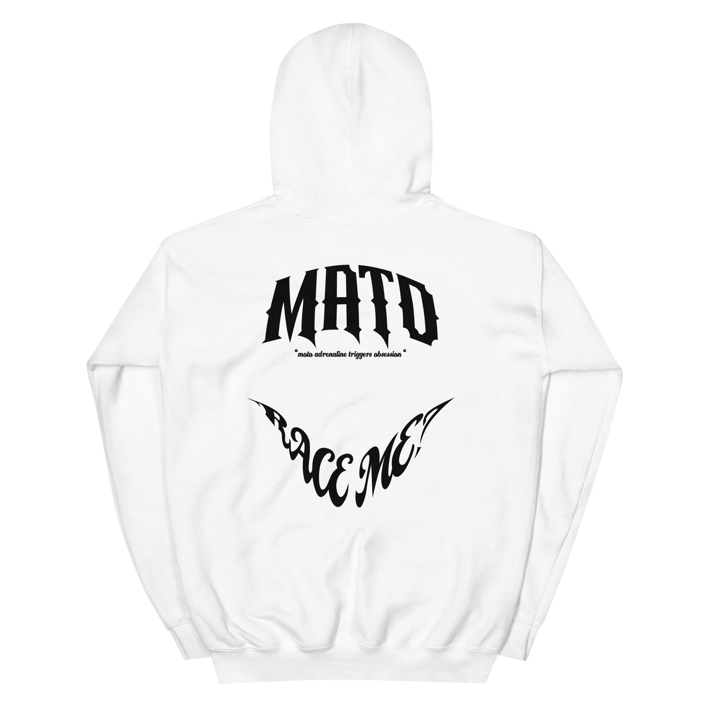 RACE ME HOODIE SNOW WHITE - mato