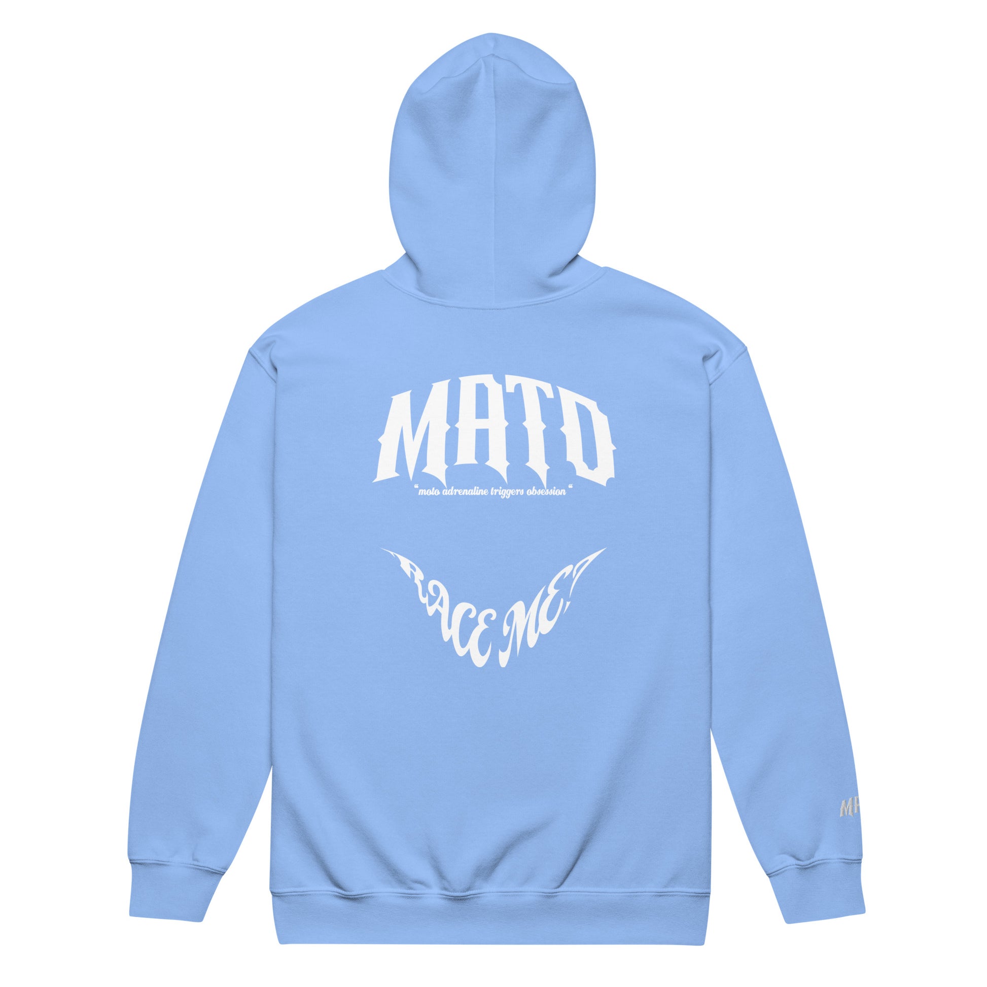 RACE ME ZIPPER SKY BLUE - mato