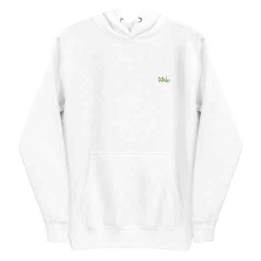 Let´s ride Hoodie white